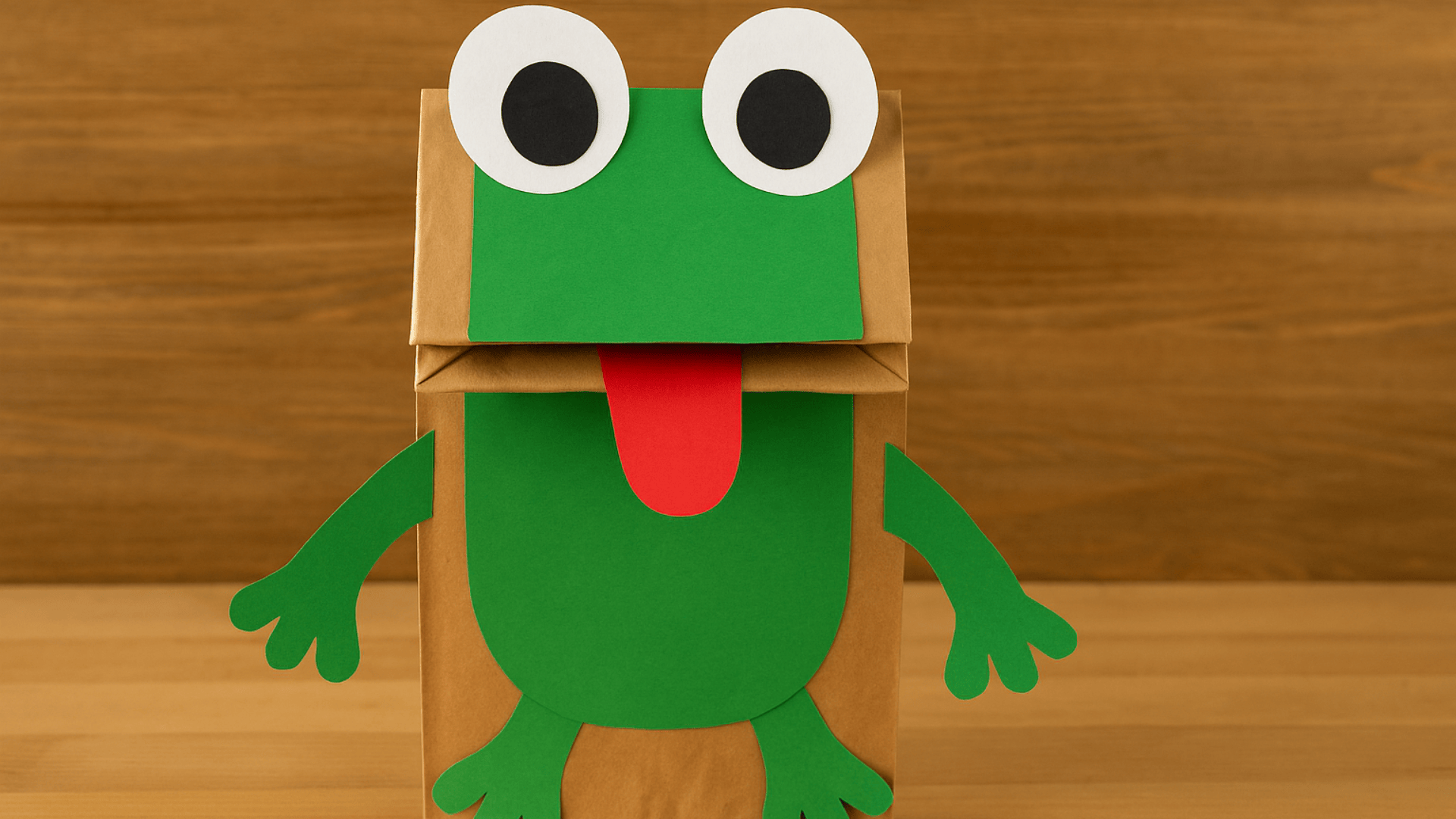 Paper_Bag_Frog_Puppet