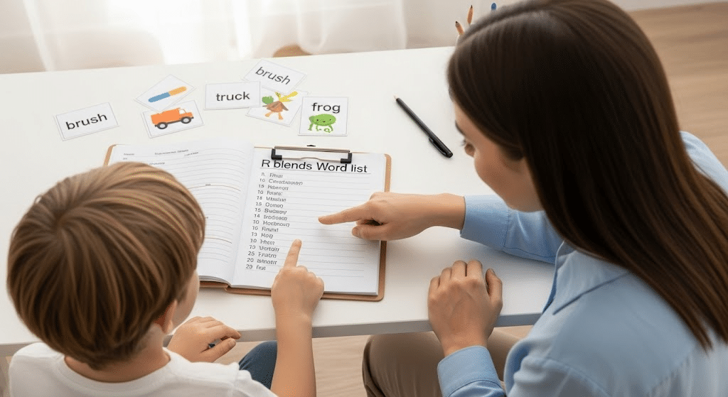 R Blends Made Simple- Word List Inside