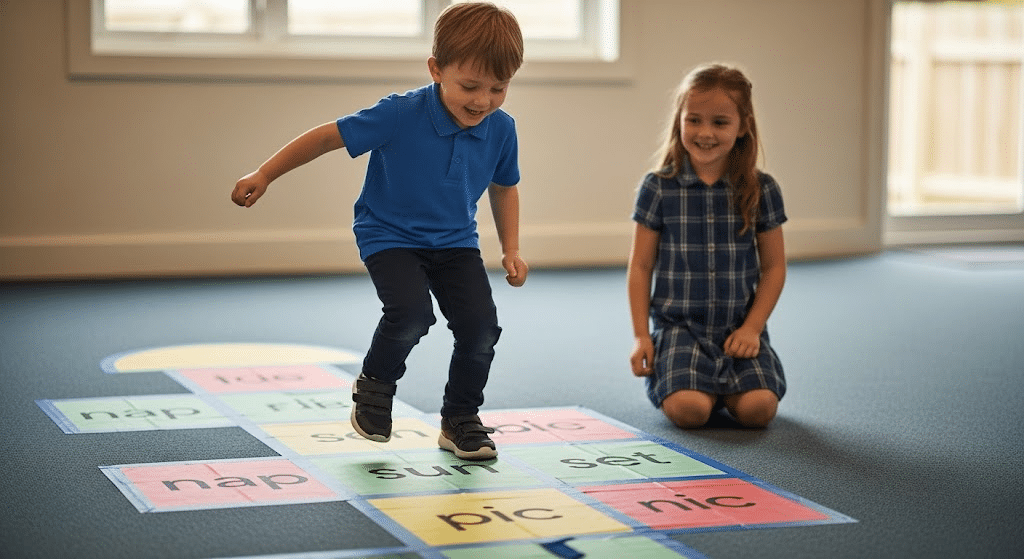 Syllable Hopscotch