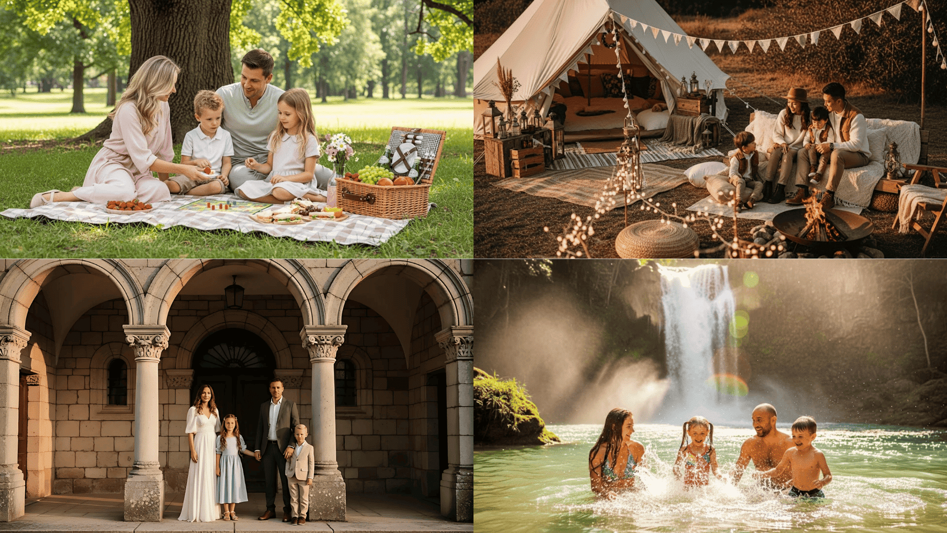 outdoor family photoshoot ideas