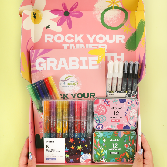 Drawing Outside the Algorithm: Grabie’s Art Box Is the Analog Ritual Your Digital Life Has Been Missing